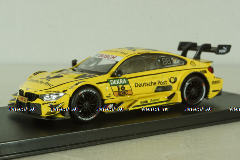 BMW M4 DTM #16 2015, yellow, 440998D-GP(D), Huadawei 1:43