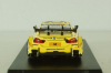 BMW M4 DTM #16 2015, yellow, 440998D-GP(D), Huadawei 1:43
