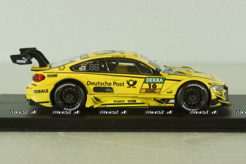 BMW M4 DTM #16 2015, yellow, 440998D-GP(D), Huadawei 1:43