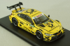 BMW M4 DTM #16 2015, yellow, 440998D-GP(D), Huadawei 1:43