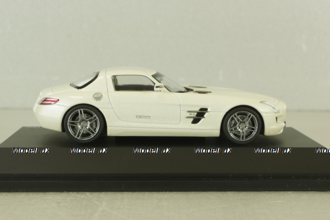 Mercedes SLS AMG (C197) 2010, white, 450741100, Schuco 1:43