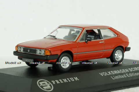 Volkswagen Sirocco 1980, red, T9P-10027, Triple9 1:43