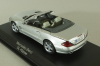 Mercedes SL 500 cabriolet (R230) with operation roof 2001, silver, B669619268, Norev 1:43