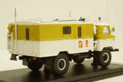 Газ-66 КШМ Р-142 Олимпиада 80 1980г, SSML021, SSM 1:43