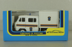Уаз-3962, МЧС, пластик, Агат 1:43