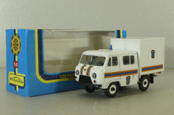 Уаз-3962, МЧС, пластик, Агат 1:43