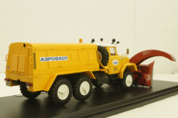 Зил-131 ДЭ-21 Шнеко-роторный снегоочиститель, Аэрофлот, TruckTyr 1:43