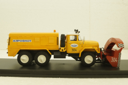 Зил-131 ДЭ-21 Шнеко-роторный снегоочиститель, Аэрофлот, TruckTyr 1:43