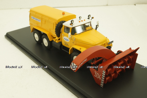 Зил-131 ДЭ-21 Шнеко-роторный снегоочиститель, Аэрофлот, TruckTyr 1:43