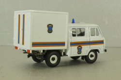 Уаз-3962, МЧС, пластик, Агат 1:43