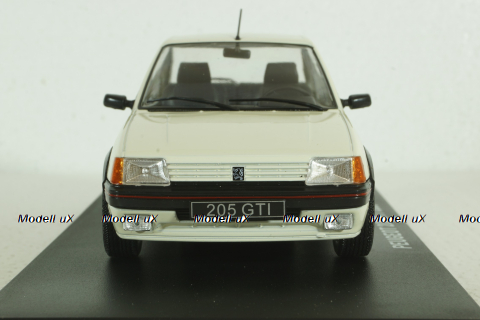 Peugeot 205 Gti, 1986, white, Hachette 1:24 Без Журнала