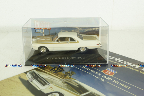 Chrysler 300 Hurst (1970), American Cars №26, 1:43