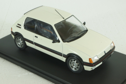 Peugeot 205 Gti, 1986, white, Hachette 1:24 Без Журнала