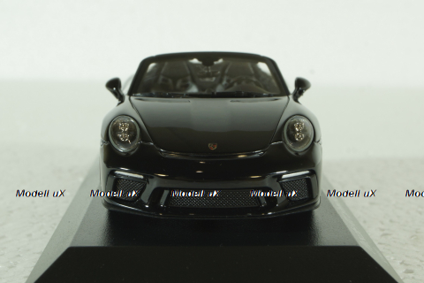 Porsche 911 (992) Speedster 2019, black, 410061134, Minichamps 1:43