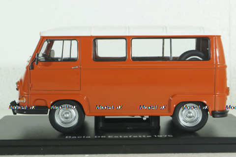 Dacia D6 Estafette, 1975, orange, Hachette 1:24 Без Журнала