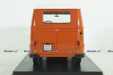 Dacia D6 Estafette, 1975, orange, Hachette 1:24 Без Журнала