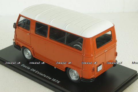 Dacia D6 Estafette, 1975, orange, Hachette 1:24 Без Журнала
