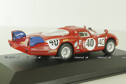 Alfa Romeo 33/2 #40 Le Mans 1968, red, TMC248, TOP Model 1:43