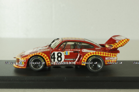 Porsche 935 turbo #48 Le Mans 1978, red, gold 005, TOP Model 1:43