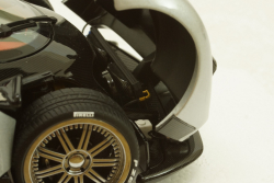 Pagani Zonda F, 2005, Grigio Mercurio, ALM854111, Almost Real 1:18