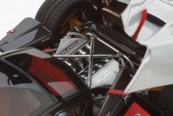 Pagani Zonda F, 2005, Grigio Mercurio, ALM854111, Almost Real 1:18