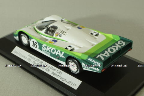 Porsche 956 (Gr. C) #16 Le Mans 1983 Fitzpatrick/Edwards/keegan, white/green, Q3054, Quartzo 1:43