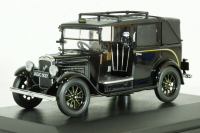 Austin Low Loader Taxi, black, AT001, Oxford 1:43