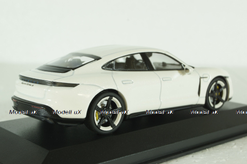 Porsche Taycan Turbo S 2020, white, 410068476, Minichamps 1:43