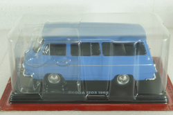 Skoda 1203, 1968, blue, Hachette 1:24  Выпуск №46 С журналом!