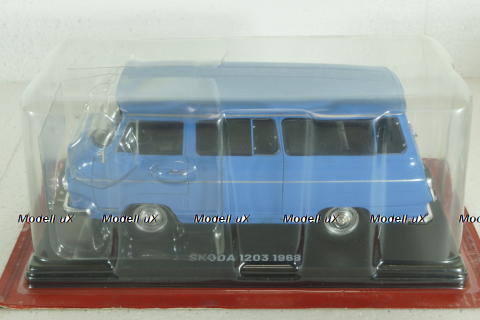 Skoda 1203, 1968, blue, Hachette 1:24  Выпуск №46 С журналом!