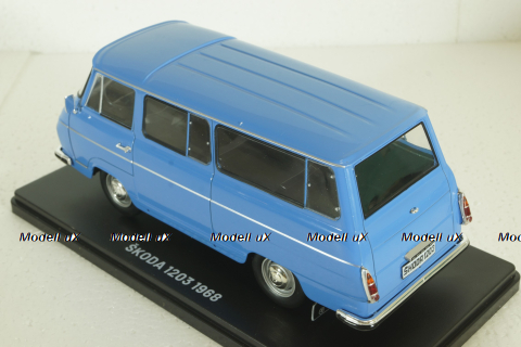 Skoda 1203, 1968, blue, Hachette 1:24  Выпуск №46 С журналом!