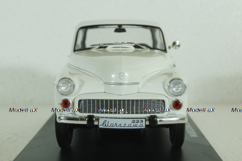 Warszawa 223, 1964, white, Hachette 1:24 Выпуск №41 С журналом!