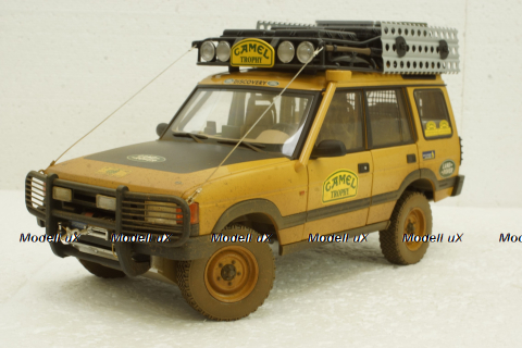 Land Rover Discovery Series I 5-door Camel Trophy Kalimantan 1996, dirty version,  ALM810411, Almost Real 1:18