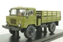 ГАЗ-66 бортовой, хаки, SSM1007, SSM 1:43