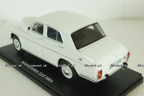 Warszawa 223, 1964, white, Hachette 1:24 Выпуск №41 С журналом!