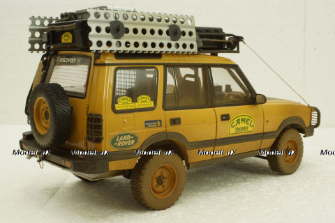 Land Rover Discovery Series I 5-door Camel Trophy Kalimantan 1996, dirty version,  ALM810411, Almost Real 1:18