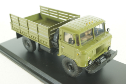 ГАЗ-66 бортовой, хаки, SSM1007, SSM 1:43