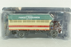 Barreiros Super Azor Truck Telonato Parcet Parramon Transports 2-Assi 1967, Brown Cream, Camiones y Autobuses, Salvat 1:43