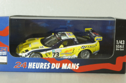 Chevrolet Corvette C5-R #73 Le Mans 2007, yellow, LMM128, IXO 1:43