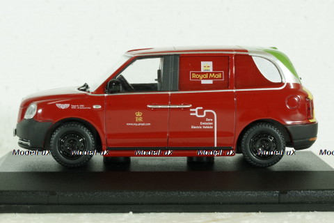 LEVC electric TX5 Taxi Prototype VN5 Van Royal Mail 2020, red, 43TX5003, Oxford 1:43