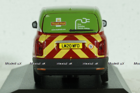 LEVC electric TX5 Taxi Prototype VN5 Van Royal Mail 2020, red, 43TX5003, Oxford 1:43