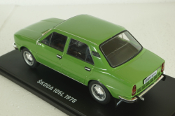 Skoda 105 L, 1978, green, Hachette 1:24 Выпуск №37 С журналом!