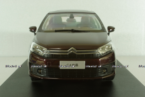Citroen C4 Sega 2016, brown, Dealer Edition, 1:18