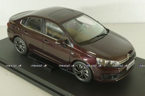 Citroen C4 Sega 2016, brown, Dealer Edition, 1:18