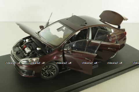 Citroen C4 Sega 2016, brown, Dealer Edition, 1:18
