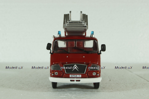 Citroen 450 Oldem 87 Truck Scala 1966, Camions de Pompiers, Hachette 1:43