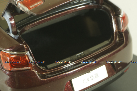 Citroen C4 Sega 2016, brown, Dealer Edition, 1:18