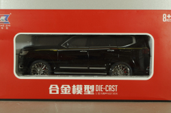Toyota Land Cruiser 300 2021, black, C0852, Che Zhi 1:18