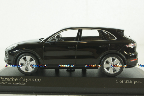 Porsche Cayenne, black metallic, 2017, 410066301, Minichamps 1:43