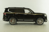 Toyota Land Cruiser 300 2021, black, C0852, Che Zhi 1:18